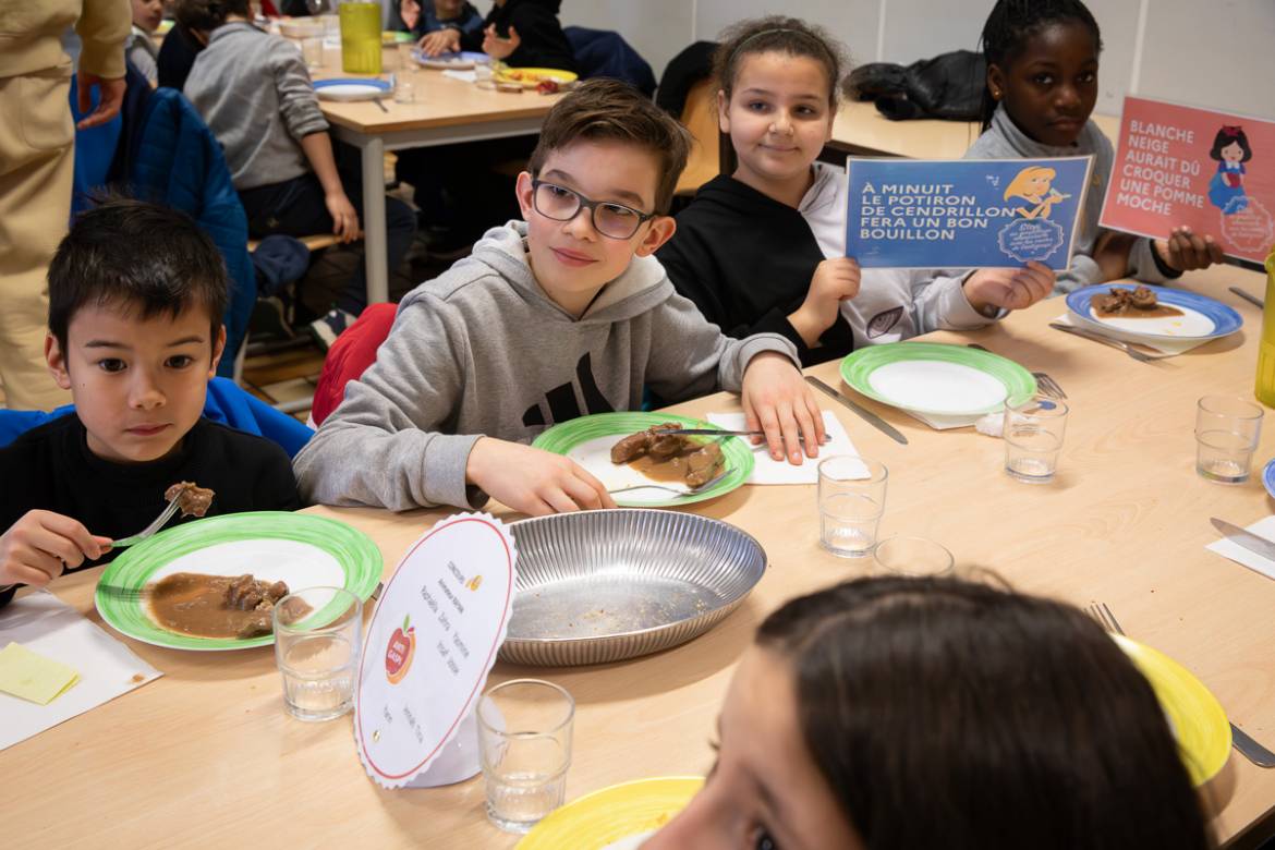 Villeurbanne à table Concours anti-gaspi à l'école René-Descartes